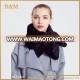 Famous brand women faux Rabbit Fur Neckerchief Winter Warm Fur Scarves