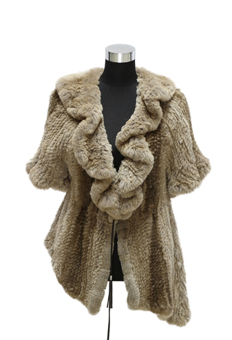 Lady Fashional Fur Warm Scarf (FB-90502)